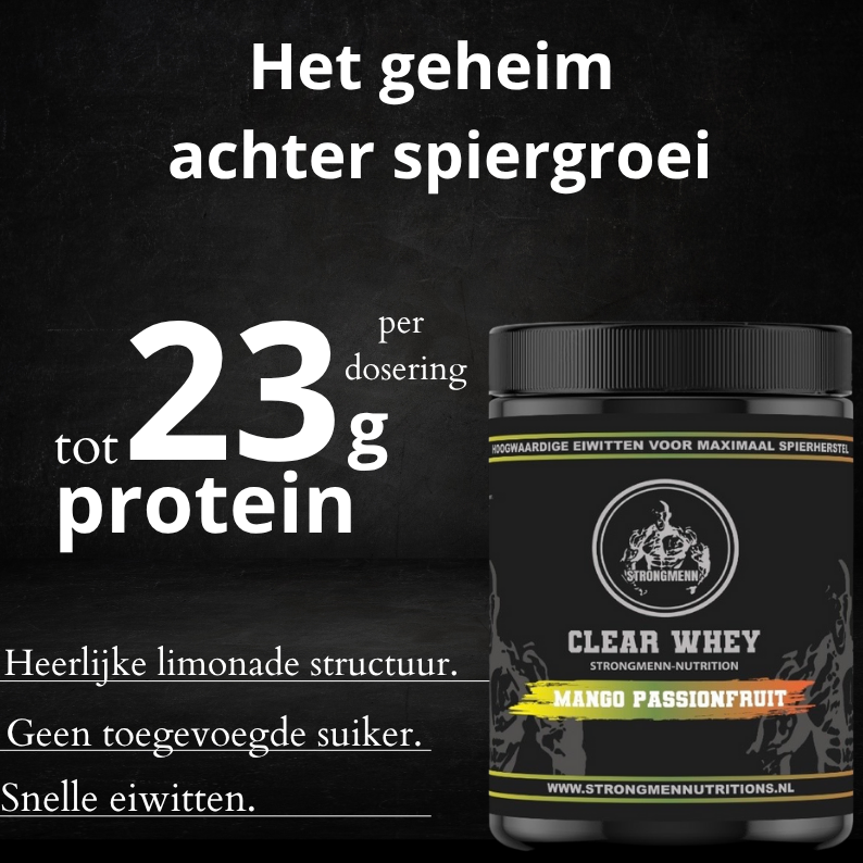 Clear whey 500gram             Mango-passionfruit