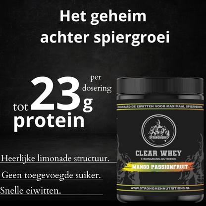 Clear whey 500gram             Mango-passionfruit